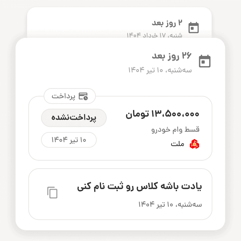 سررسید مالی